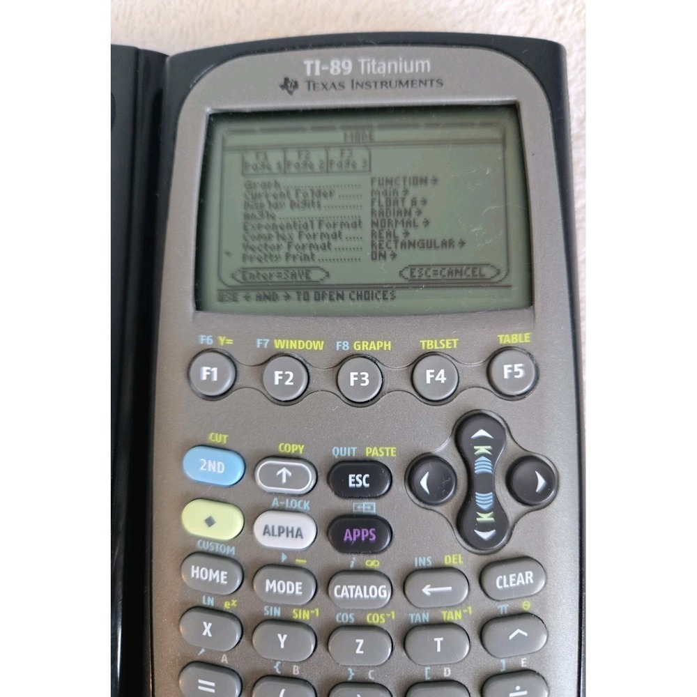 Texas Instruments TI-89 Titanium Programmable Graphing Calculator - Picture 3 of 6